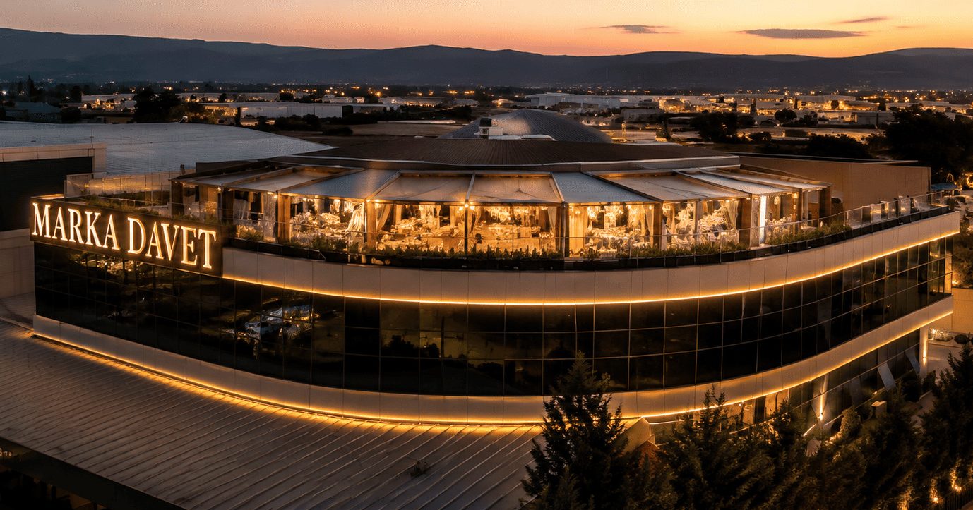 Gün batımında Marka Davet Weddings & Events Bursa